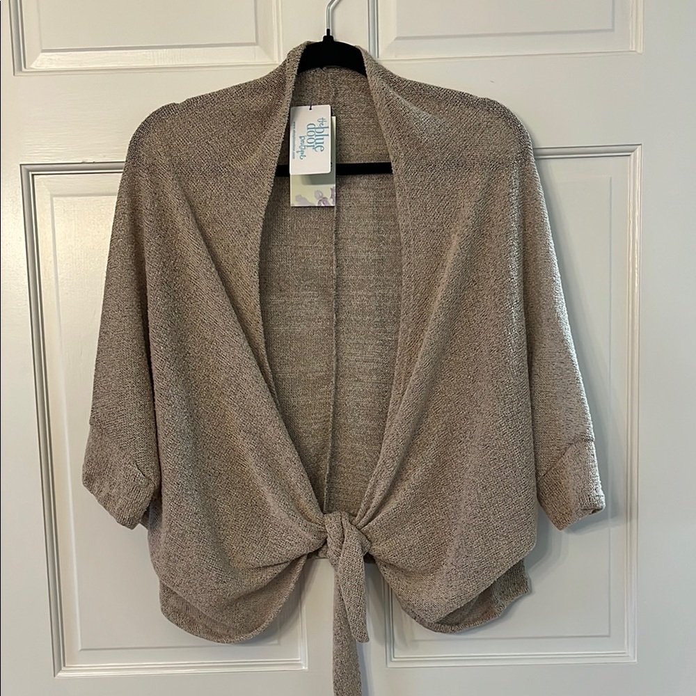 NWT Lightweight Sweater that Ties in the Front
